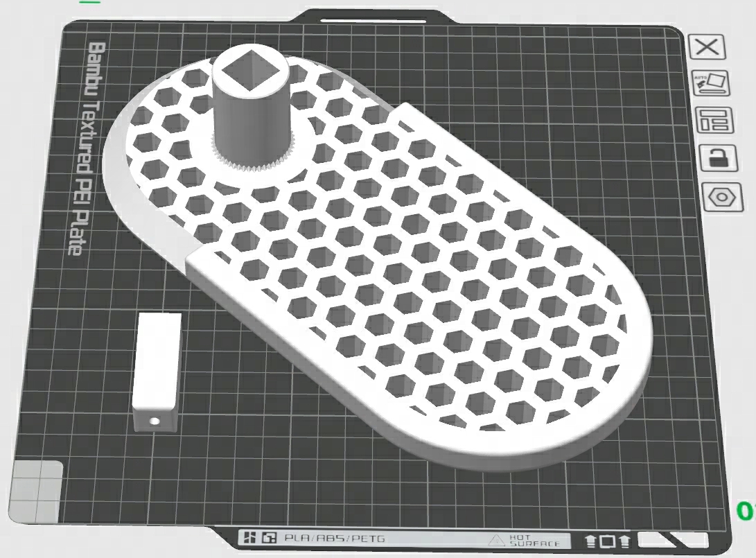Miniatura 4 do modelo 3D 【方便锁定/旋转切换】的肘托/桌面延长板