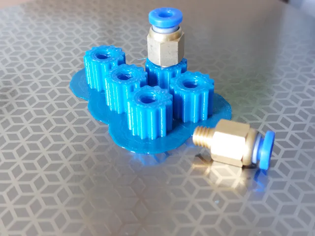 Blindverschluss für PTFE-Schlauchansatz