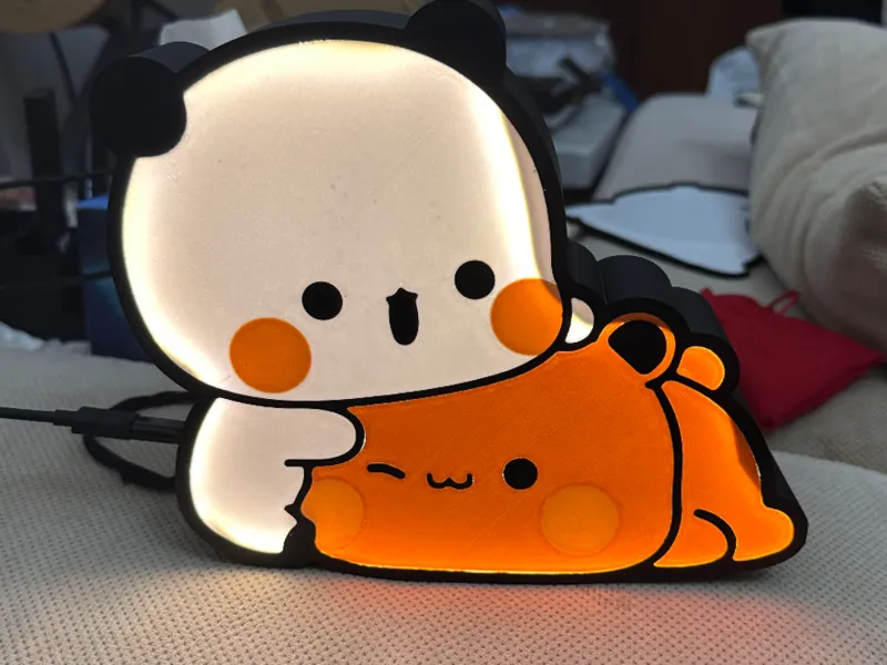 Peach & Goma - Lampada LED Kawaii 