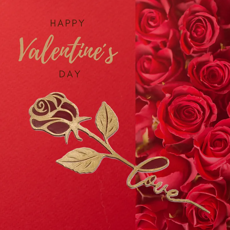 Valentine rose - Love - Scalable