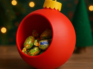 Palla di natale portacioccolatini