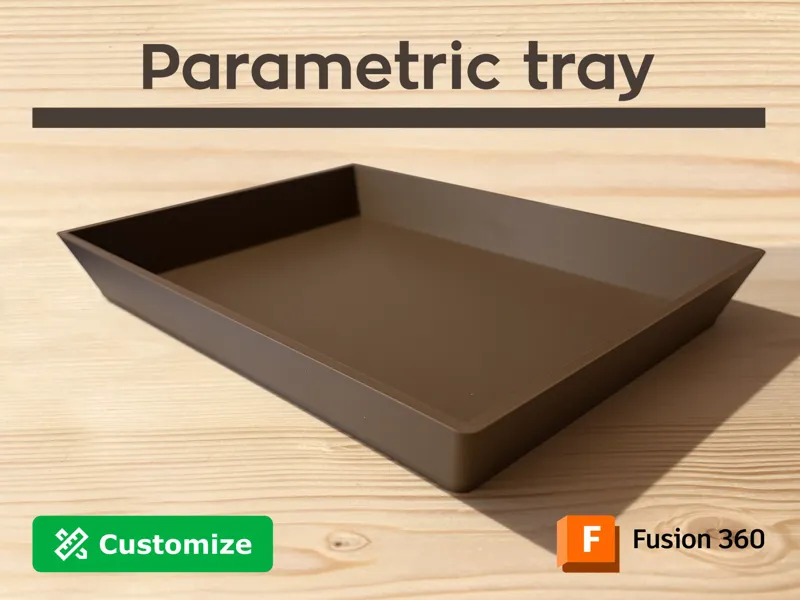 Parametric Tray
