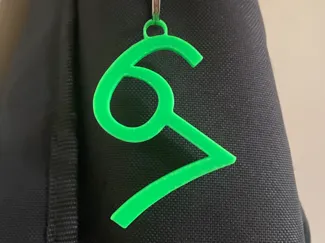 67 Keychain