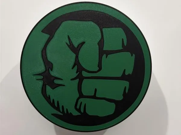 The Hulk Wall Plaque Sign