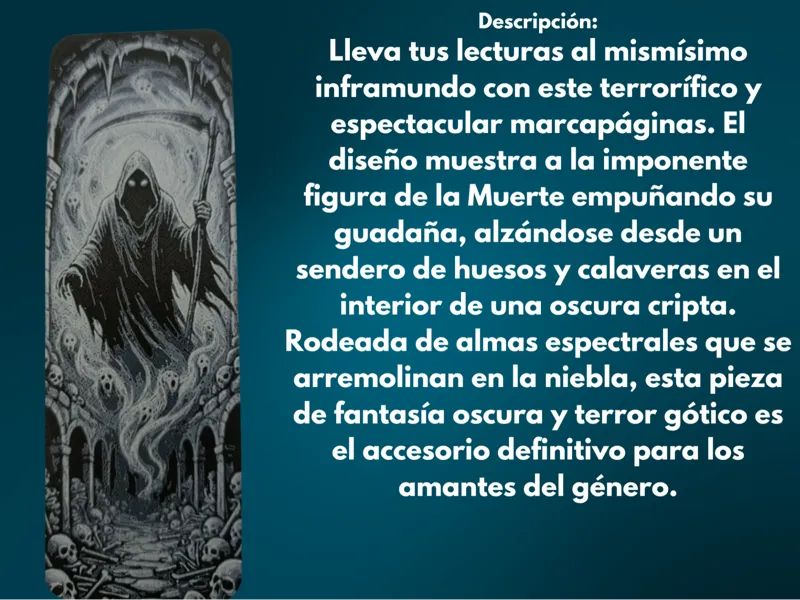 Marcapáginas El Señor de las Almas