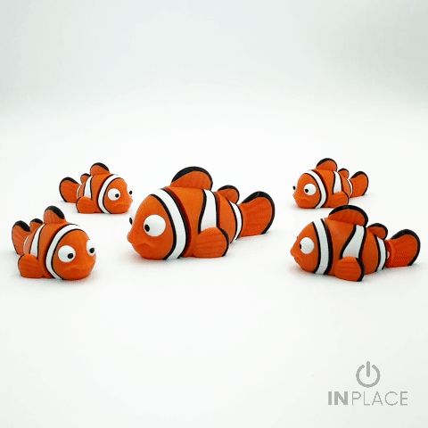Cute Clownfish Articulated
