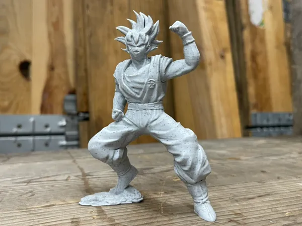 Figurine Goku, base optimisée sans support (Dragon Ball)