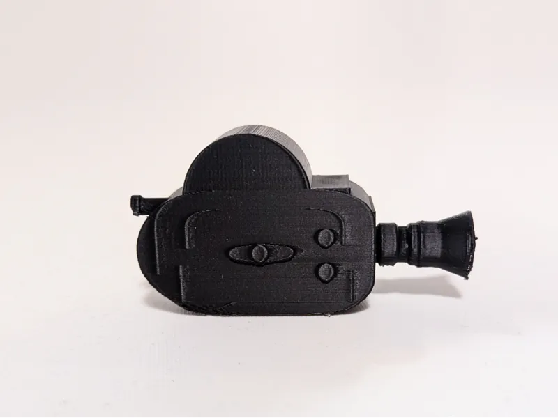 Miniature vintage analog 16mm film camera