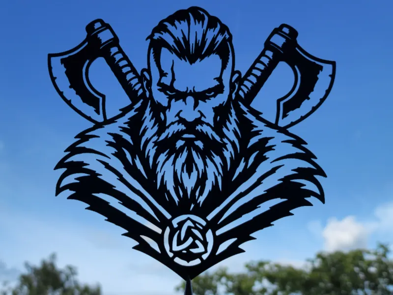 Viking Warrior Wall Art
