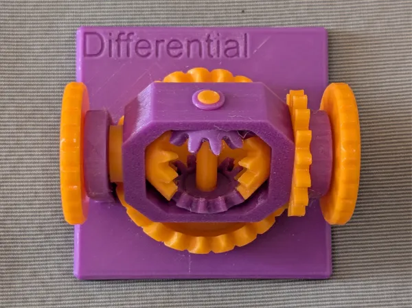 Différentiel - modèle éducatif