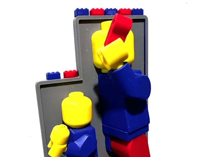 LEG0 man building brick man