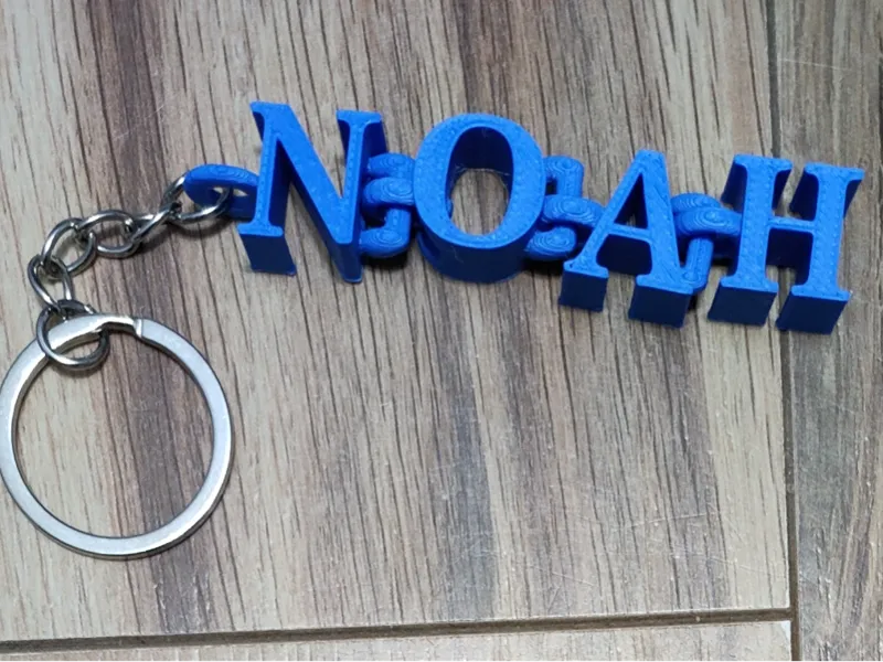 Noah Name keychain