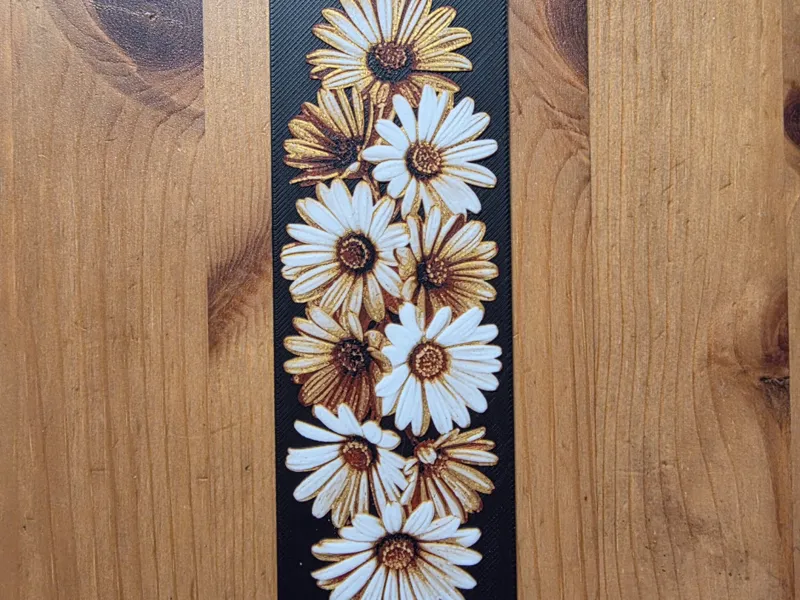 Flower Bookmark