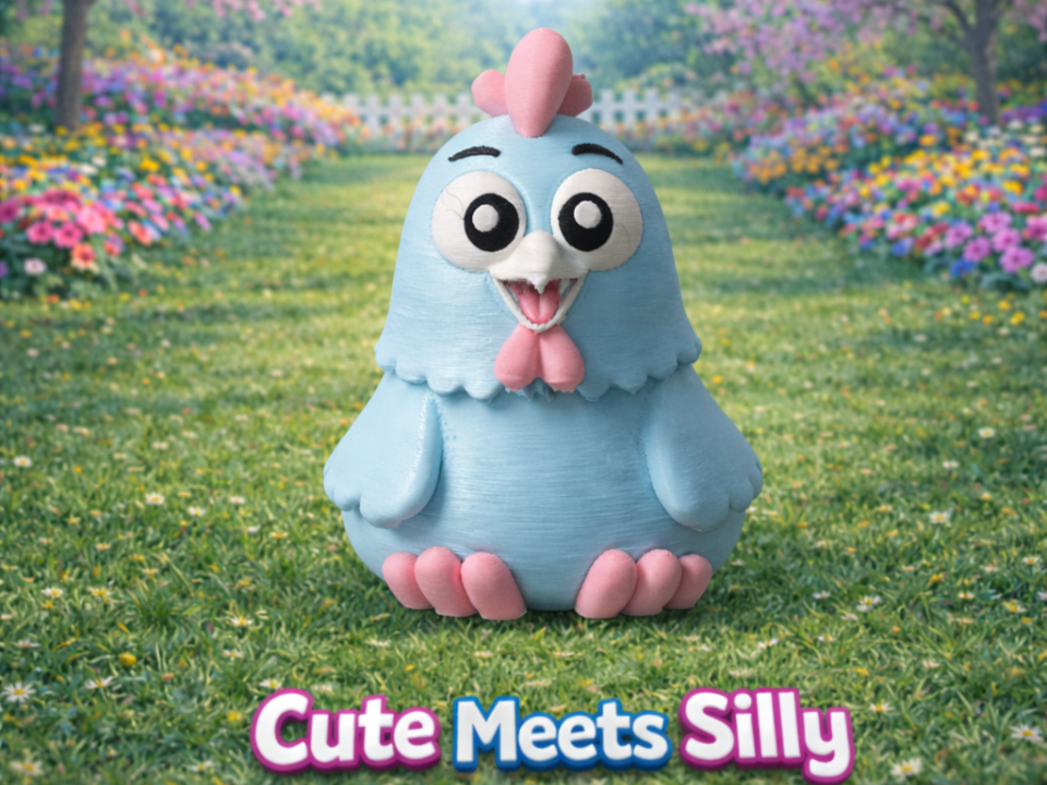 Clara the Goofy Chicken – Cozy Silly Collection