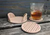 6 Coasters, 1 Holder