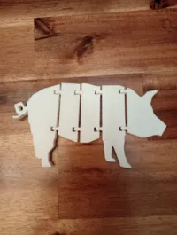 Pack de 20 animaux flexibles articulés — photo 2
