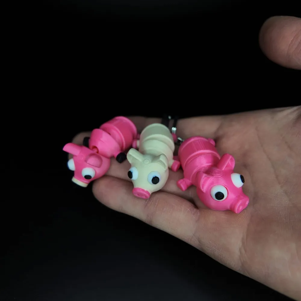 Flexi Funny Pig - Free 3D Print Model - MakerWorld