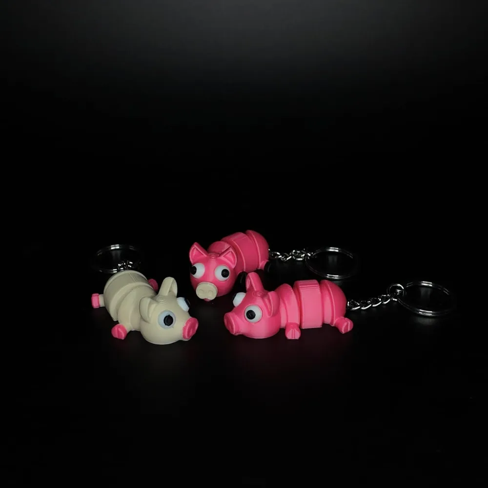 Flexi Funny Pig - Free 3D Print Model - MakerWorld
