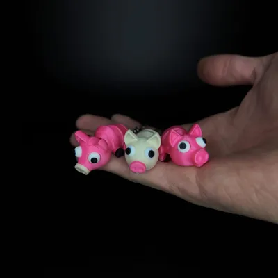 Flexi Funny Pig by ilya91MakerWorld: Download Free 3D Models