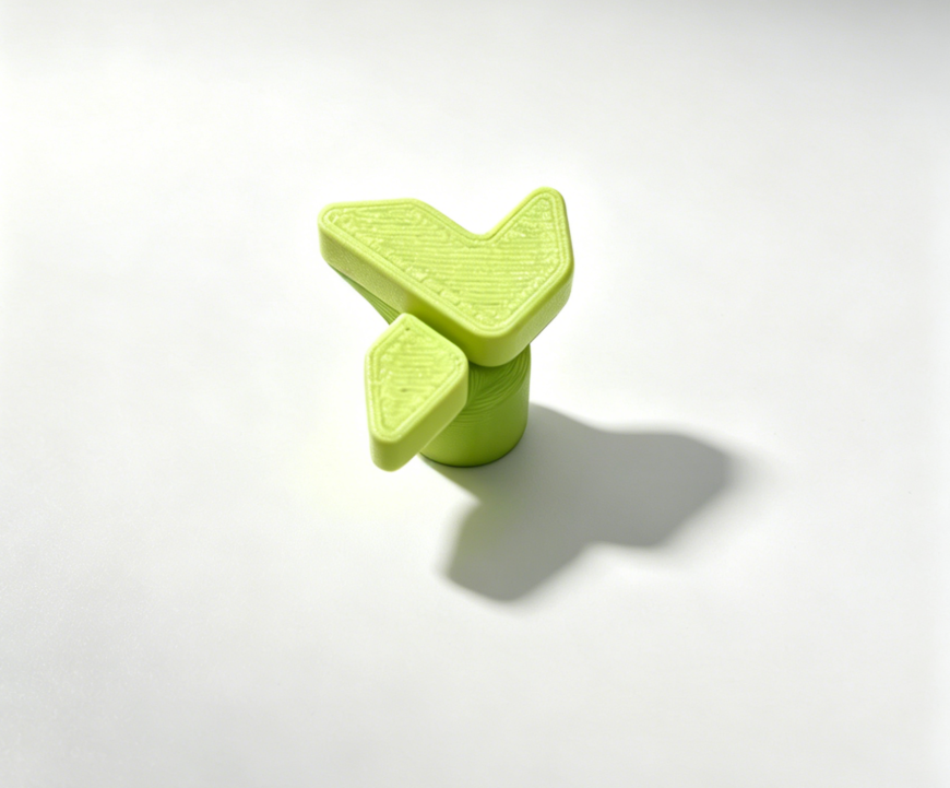 Miniatura 2 do modelo 3D 蔚来萤火虫Logo气门芯帽 