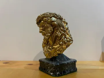 Figura decorativa: Busto con peana de Cristo — vista de referencia 4