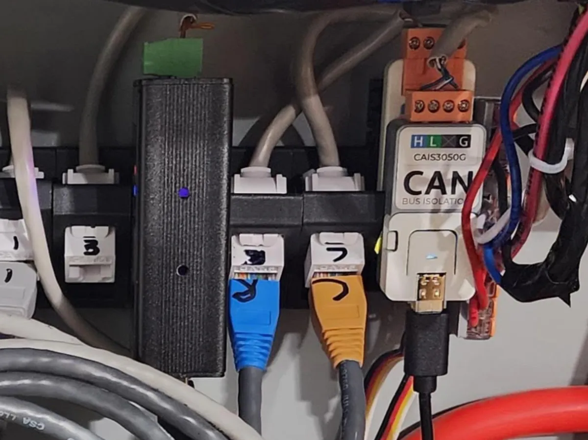 Support rail DIN pour M5Stack Atom