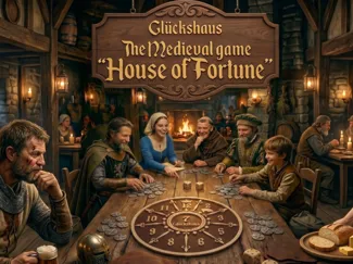 Medieval game "Glückshaus" (House of Fortune)