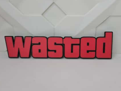 GTA Wasted Logo/Sign
