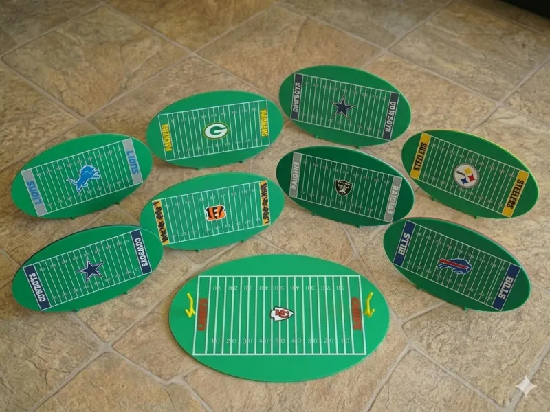 NFL Spielfelder für Snackstadion