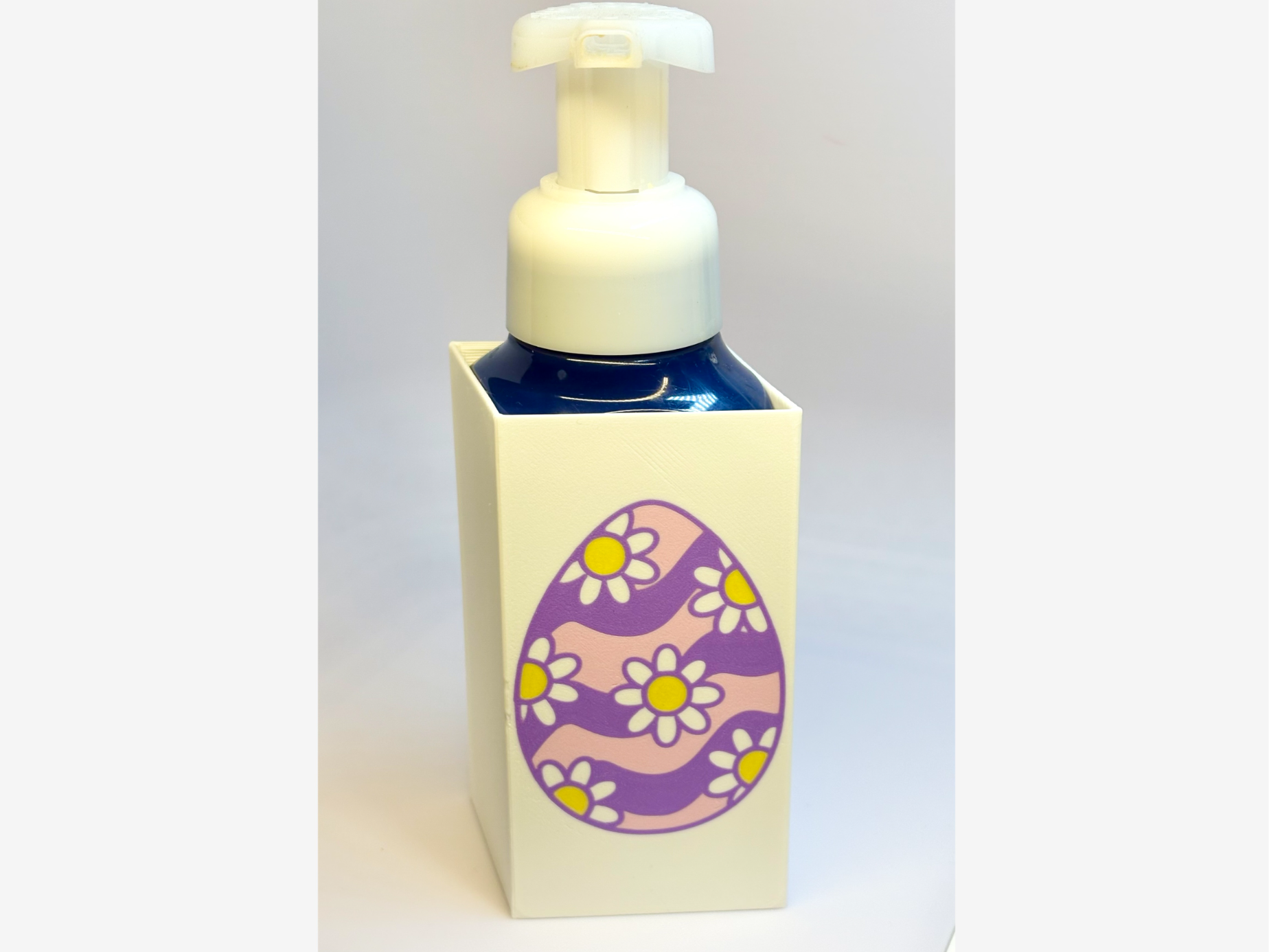 Easter Egg - Daisies Sleeve for Soap Dispensers