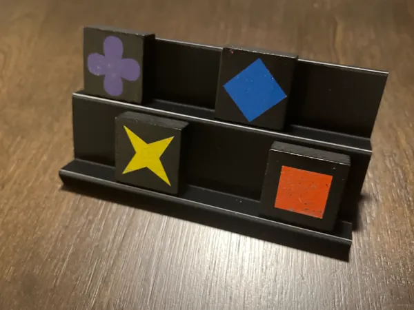 Support de tuiles pour Qwirkle