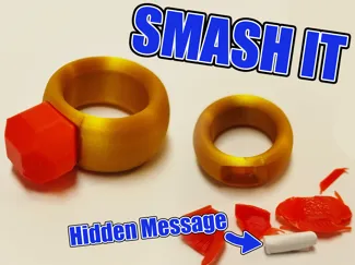 Hollow Crystal Ring: A Secret Awaiting Discovery
