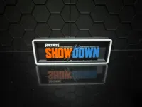 Letrero Decorativo Gamer - Fortnite Showdown (Pequeño)