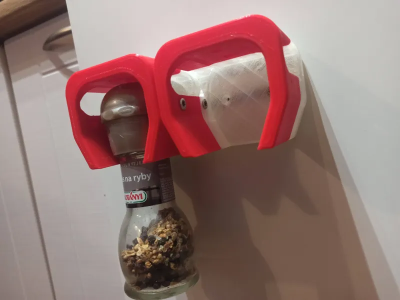 Modular spice holder for Kotanyi mill - Držák na kořenky pro mlýnek od Kotanyi
