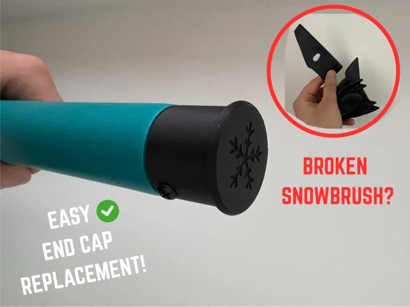 SnowBrush end cap replacement