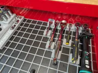 Rangement universel pour clés à cliquet Gridfinity — photo 3
