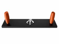Dark Saber Stand and Mandalorian Logo