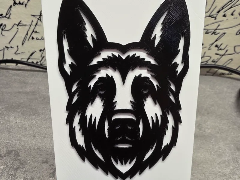German Shepherd Phone Stand