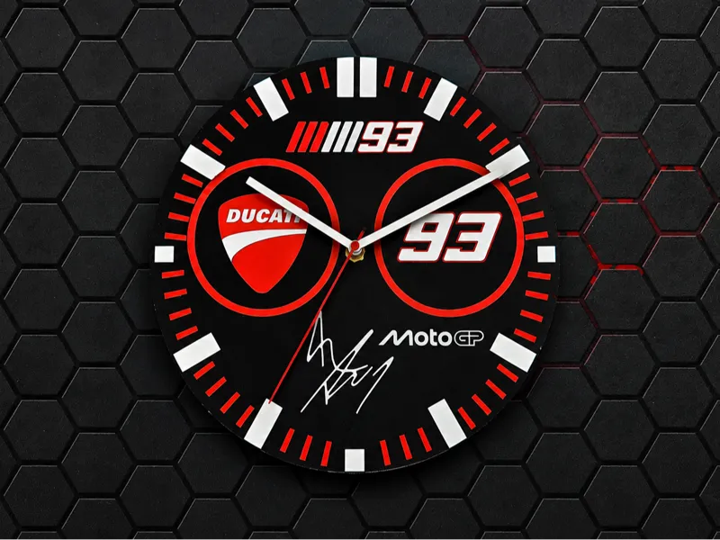 Horloge Moto GP - Ducati / Marc Marquez (modèle 1)