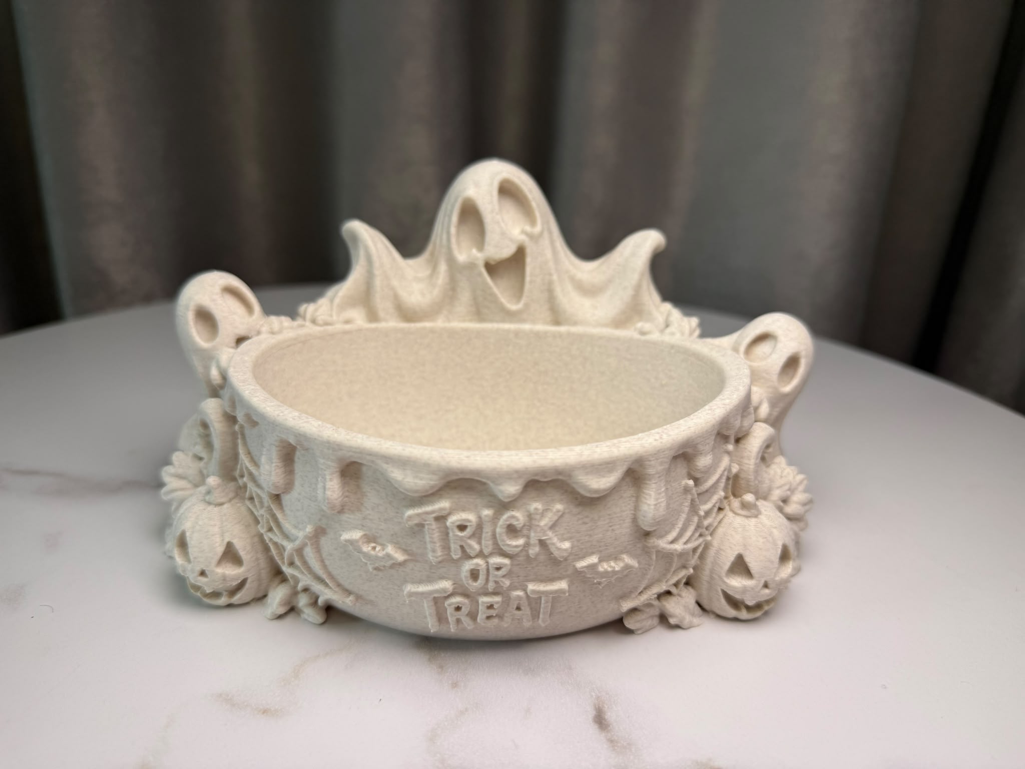 Halloween Candy Bowl – Trick or Treat Ghosts - 1