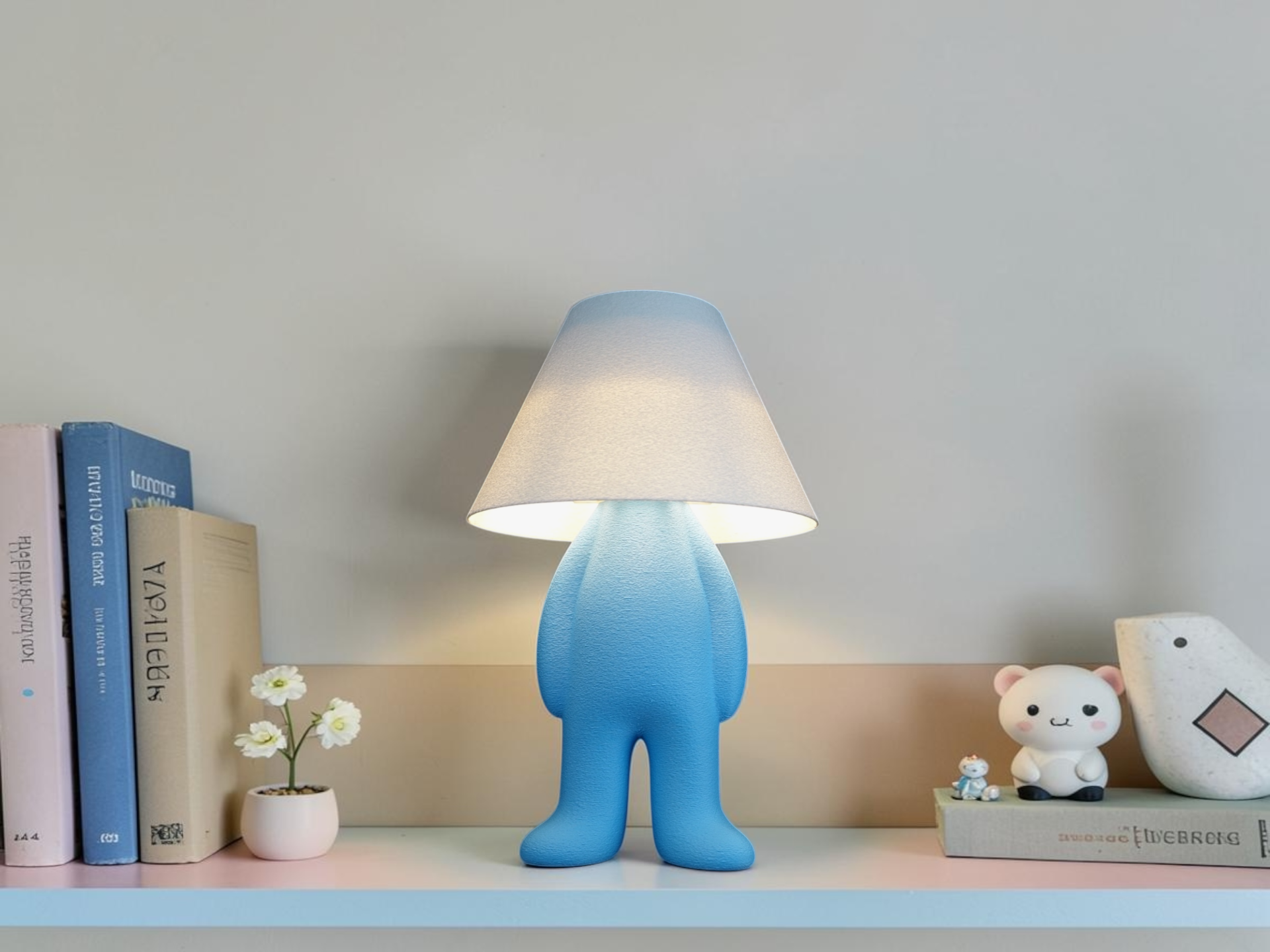 LOOPY LAMP - BOLD (LED LAMP KIT - MH001 - KC007)