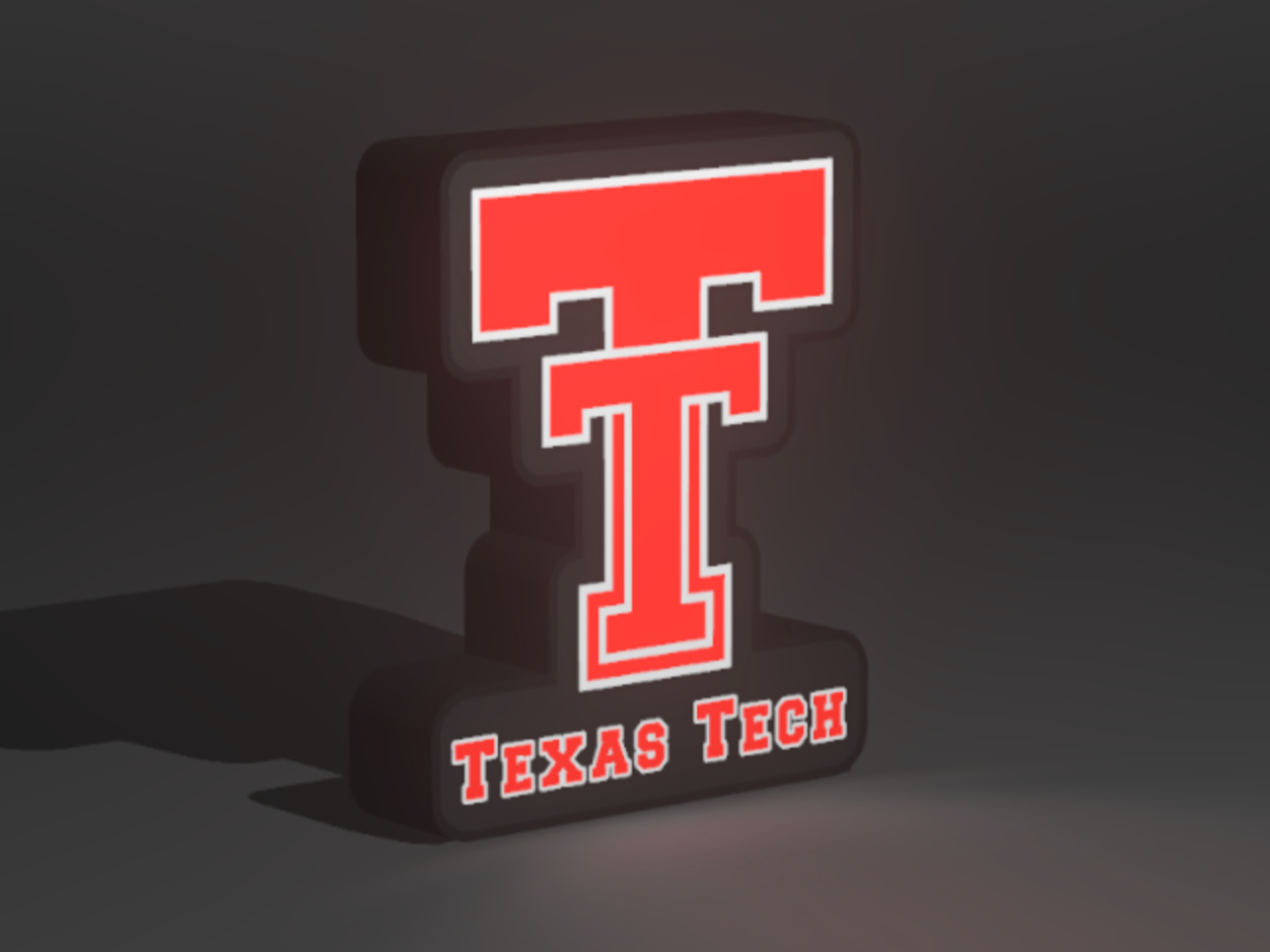 Miniatura 1 do modelo 3D 2026 Texas Tech Lightbox