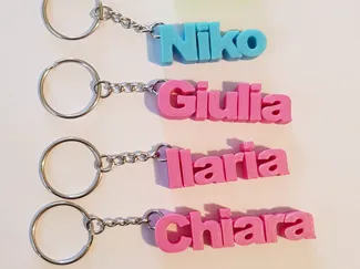 Portachiavi nome Benedetta