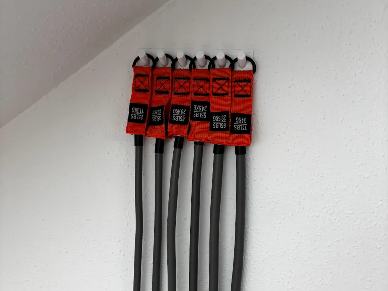 Resistance Band Rack