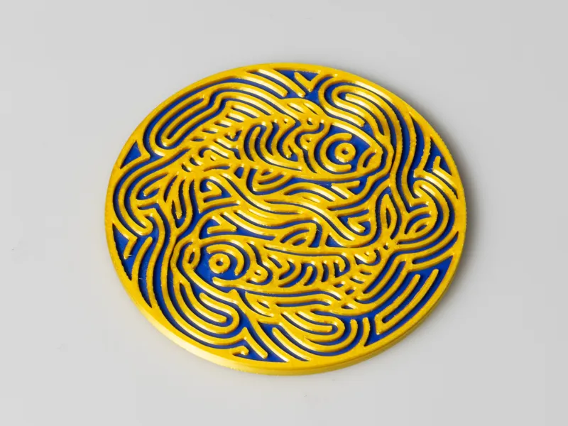Pisces Zodiac Coaster