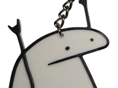 Flork Rock & Roll Keychain