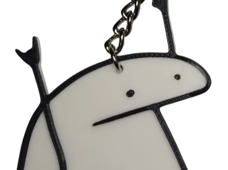 Flork Rock & Roll Keychain