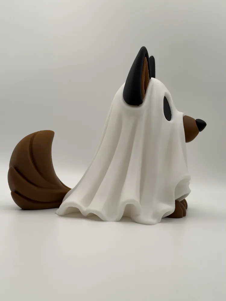 Ghost Dog German Shepherd - Free 3D Print Model - MakerWorld