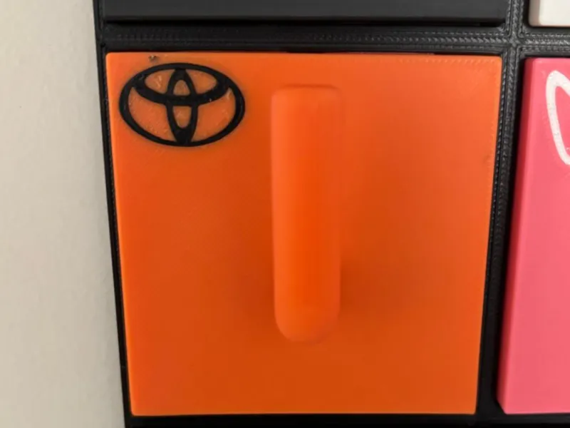 Toyota Logo Hook for WORBY
