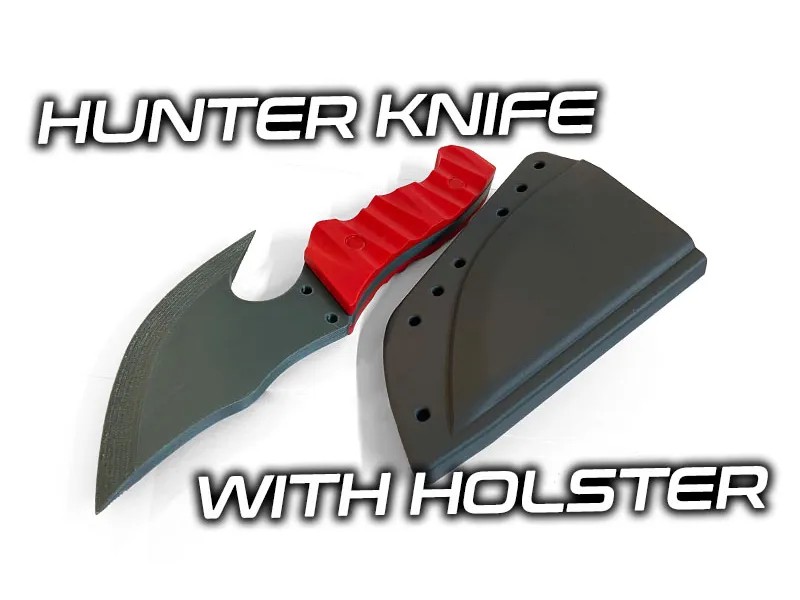 Hunter Knife With a Sheet